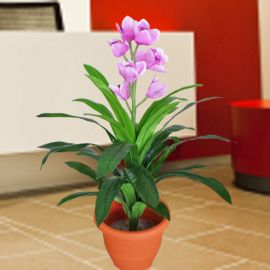 Artificial Cymbidium orchid Plant 80cm height