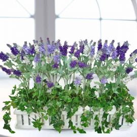 Artificial Lavender Arrangement