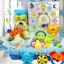 Baby Gift-Set BB059 With Flowers