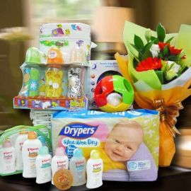 Sweet Baby Gifts Basket