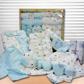 Baby Boy Gift set Hamper Delivery ( 14 items )