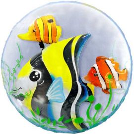 Add On 3D Special Bubbles Marine Fish Balloon