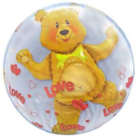 Add On 3D Special Bubbles Teddy Bear Balloon 