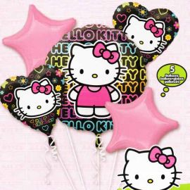 Add On Hello Kitty Balloon Bouquet (5pcs)