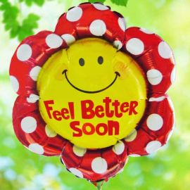 Add On Get Well Soon Floral (Round)