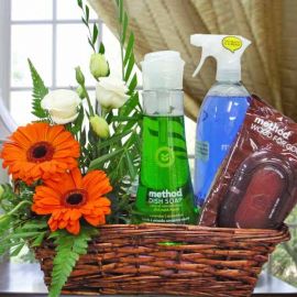 Method® Cleaning Products Gift Basket & Roses