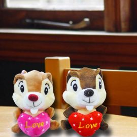 Add-On 16cm Stuffed Squirrel ( Choose One Color Only )