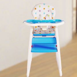 Baby Tea Time High Chair ( Blue )