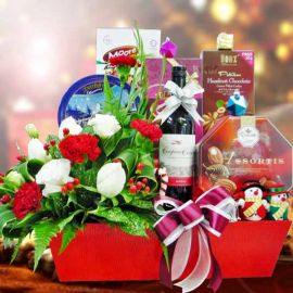 Choco Choirs Christmas Gift Basket 